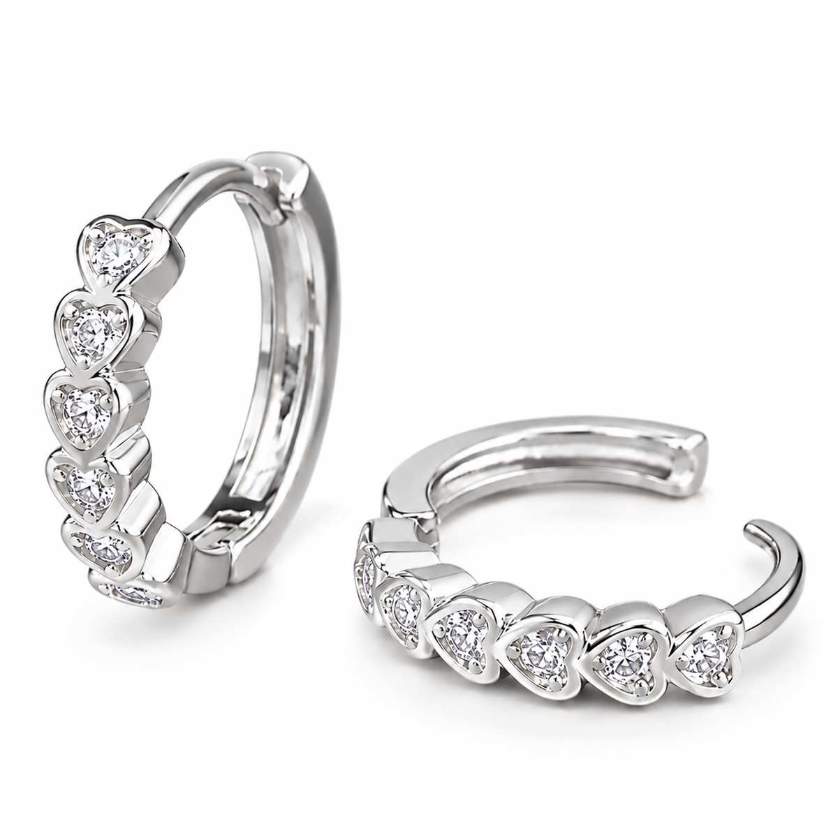 Amore Earrings - Sterling Silver