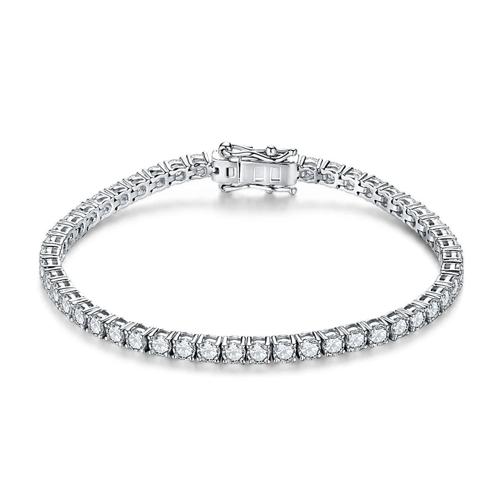 Tennisarmband Aurelia Silber
