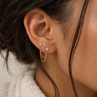 Stella Earrings – Real Silver