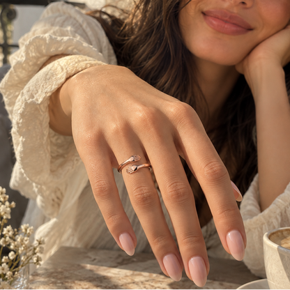 Hug Ring – Real Silver